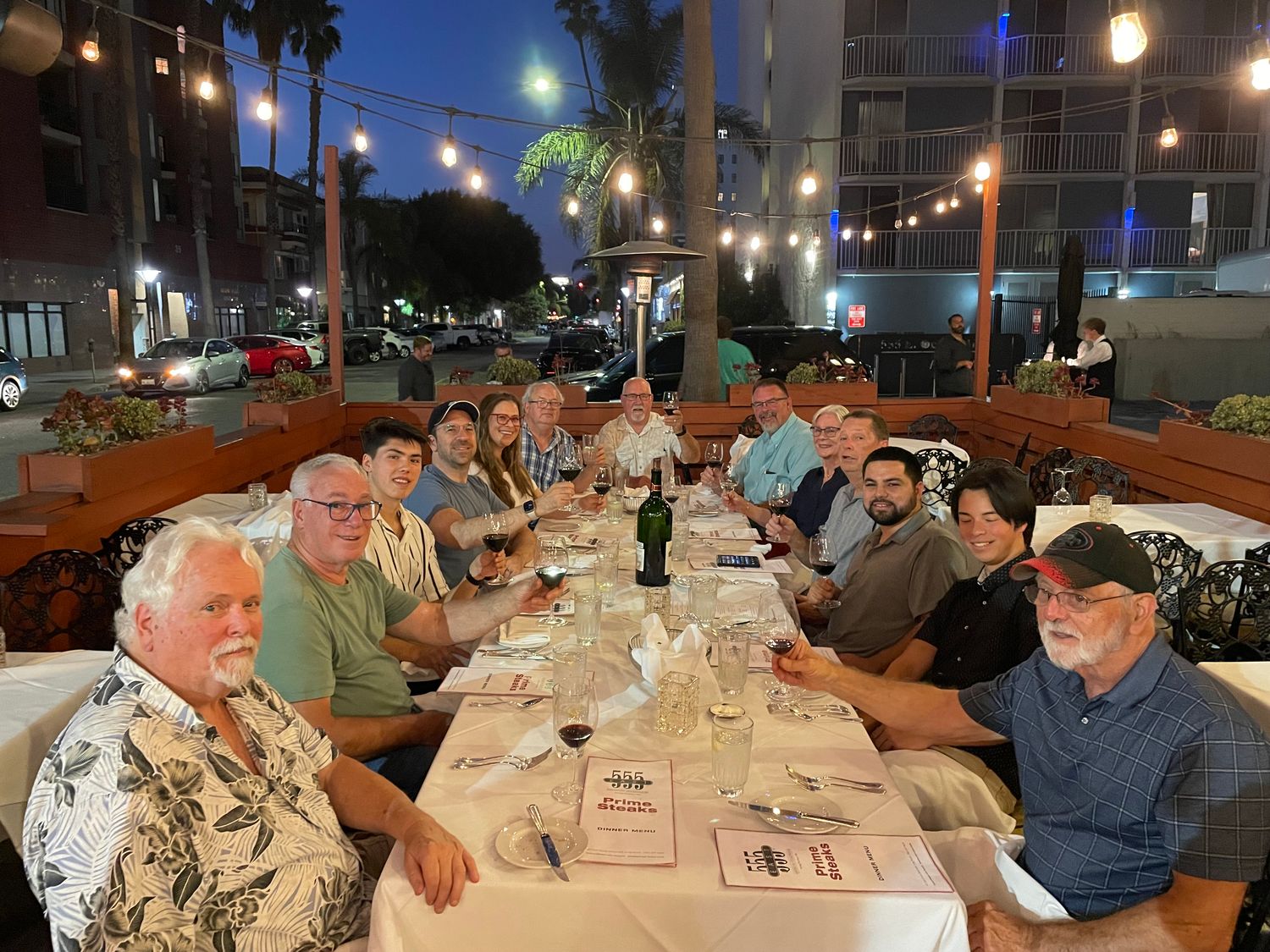 Our big crew at 555