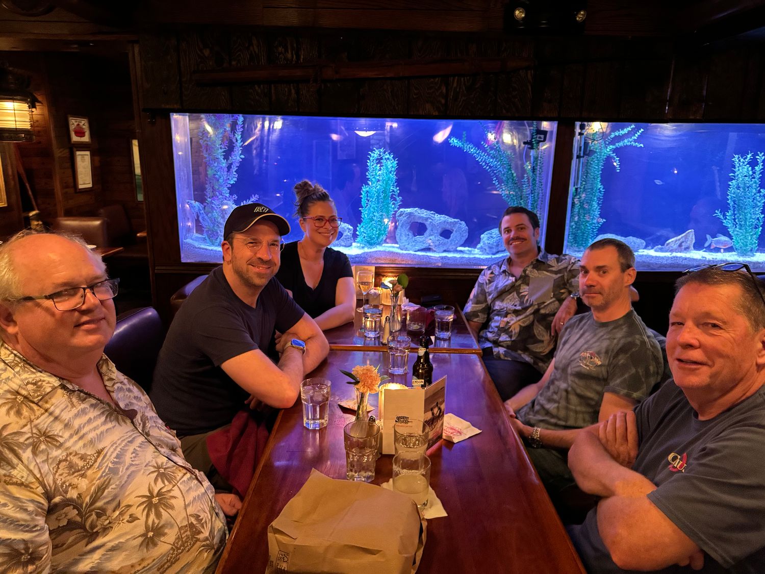 Our dinner gang:  Dale, me, Ashley, Shaun (Mike’s Coin Chest), Gil (Northern Nevada Coins), and Joe