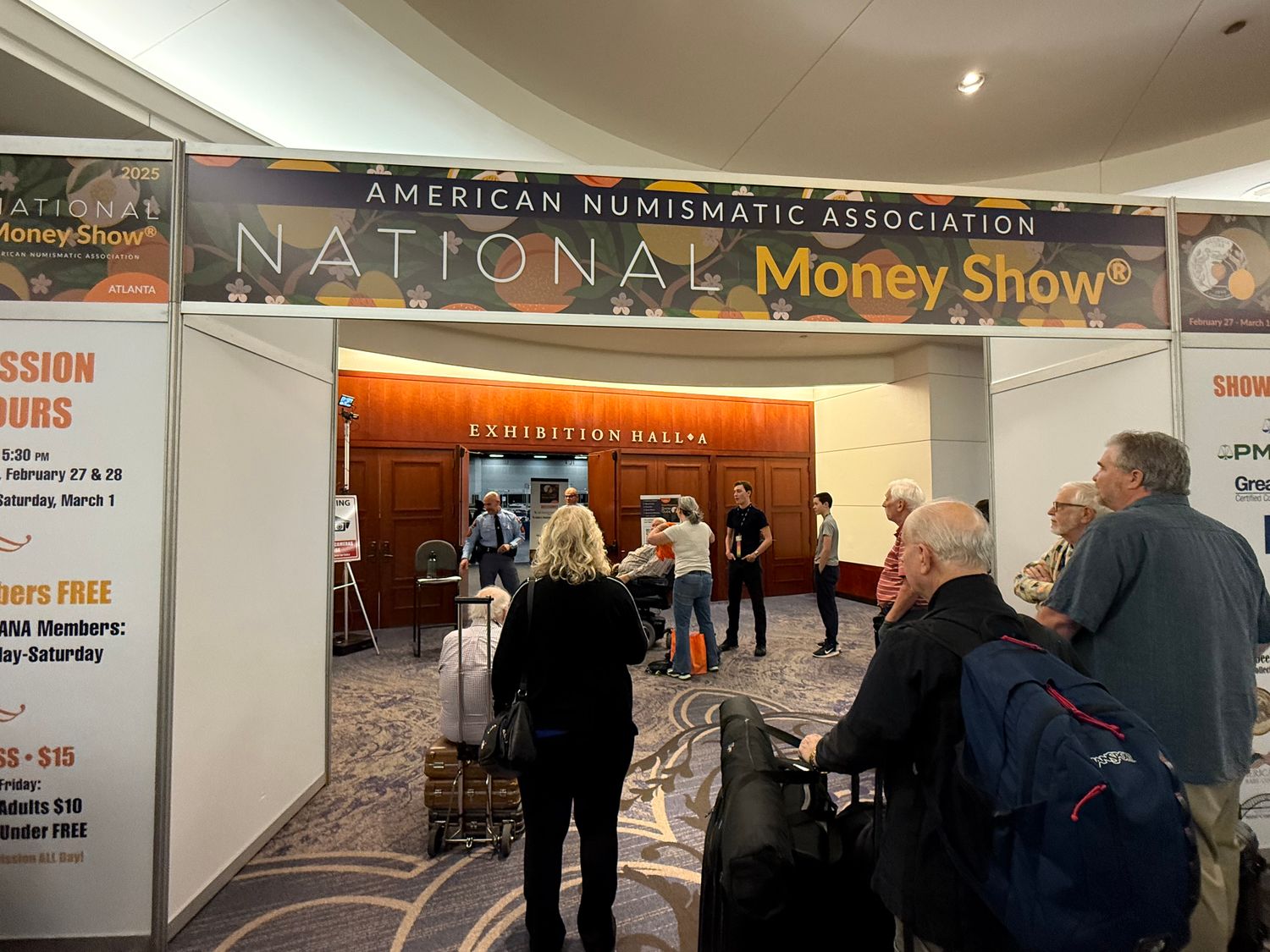 The entrance to numismatic paradise