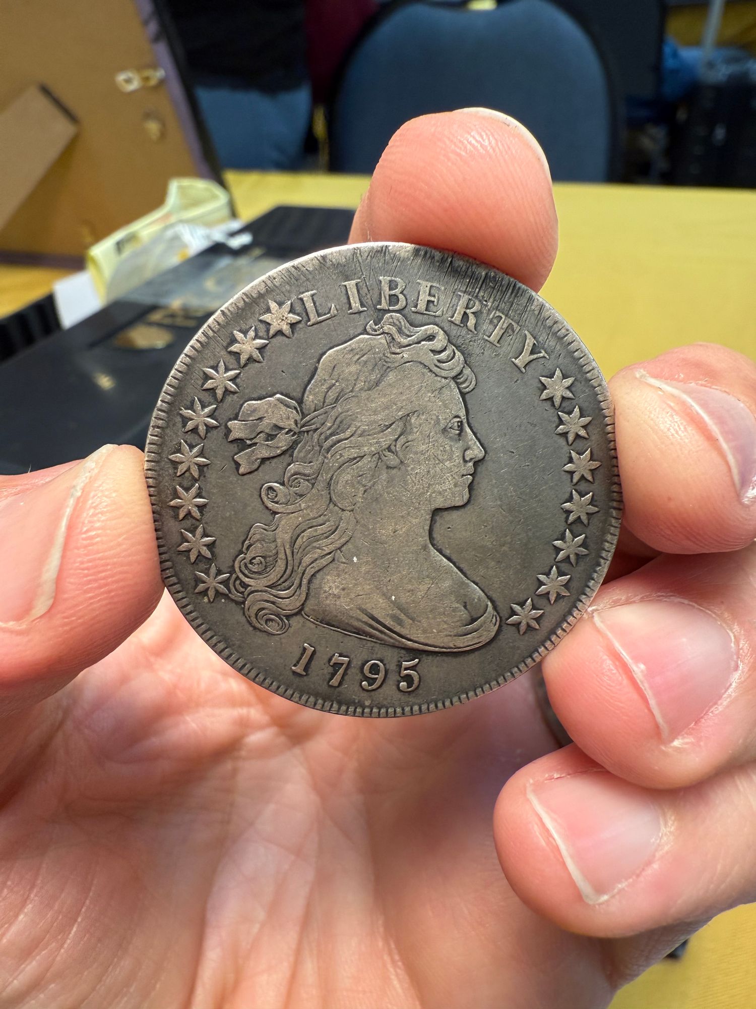 1795 Draped Bust Dollar - raw and gorgeous