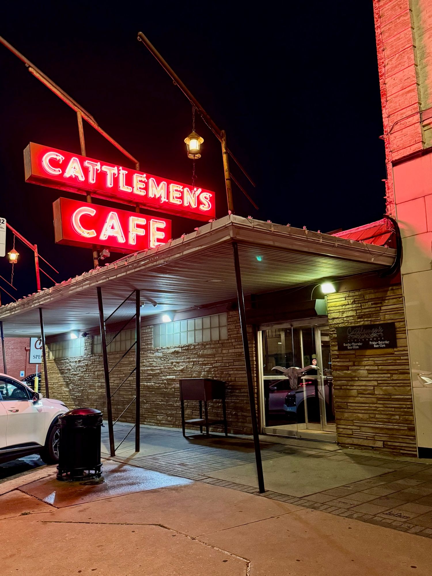 Cattlemen’s, because you have to