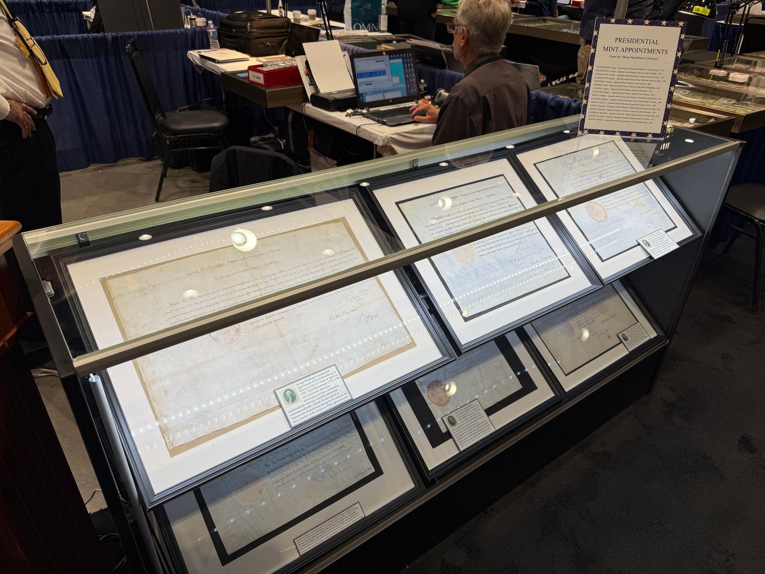 Presidential mint appointment documents