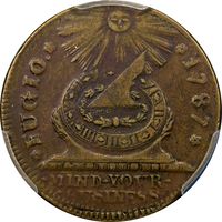 1787 Fugio Cent (1c) Newman 9-P Photo 3