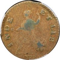 1788 Vermont Half Penny (1/2p) Bust Right Photo 4