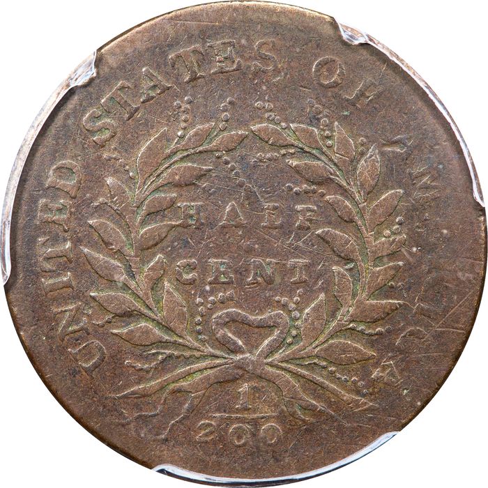 1793 Liberty Cap Half Cent (1/2c) Photo 4