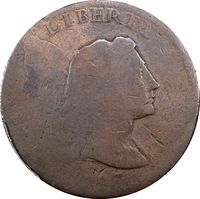 1793 Liberty Cap Large Cent (1c) S-13 Obverse Image