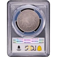 1794 Flowing Hair Half Dollar (50c) O-105a Reverse Slab Image