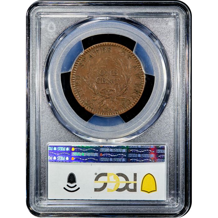 1794 Flowing Hair Large Cent (1c) S-30 Marred Field Reverse Slab Image