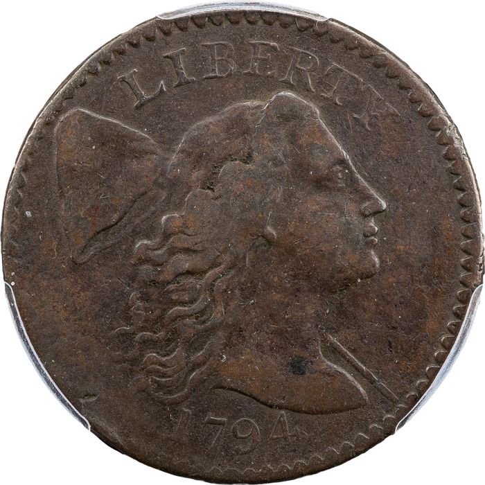 1794 Liberty Cap Large Cent (1c) S-49 Obverse Image