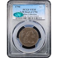 1794 Liberty Cap Large Cent (1c) S-58 Obverse Image