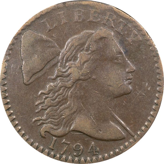 1794 Liberty Cap Large Cent (1c) S-58 Photo 3