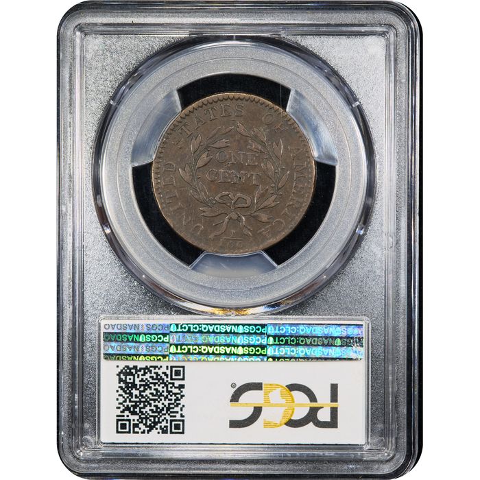 1794 Liberty Cap Large Cent (1c) S-58 Reverse Image