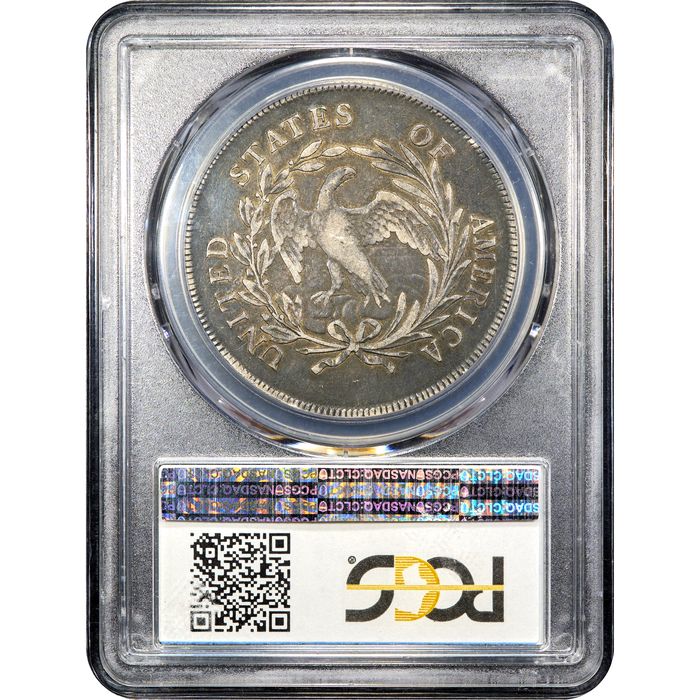 1795 Draped Bust Dollar ($1) Off-Center Reverse Image