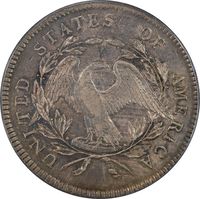 1795 Flowing Hair Dollar ($1) 3 Leaves Reverse Image