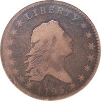 1795 Flowing Hair Half Dollar (50c) Photo 3