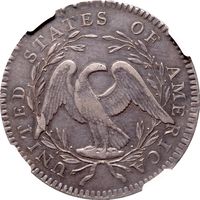1795 Flowing Hair Half Dollar (50c) Reverse Image