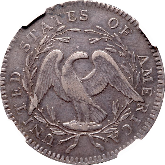 1795 Flowing Hair Half Dollar (50c) Reverse Image