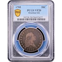 1795 Flowing Hair Half Dollar (50c) O-122 Obverse Image