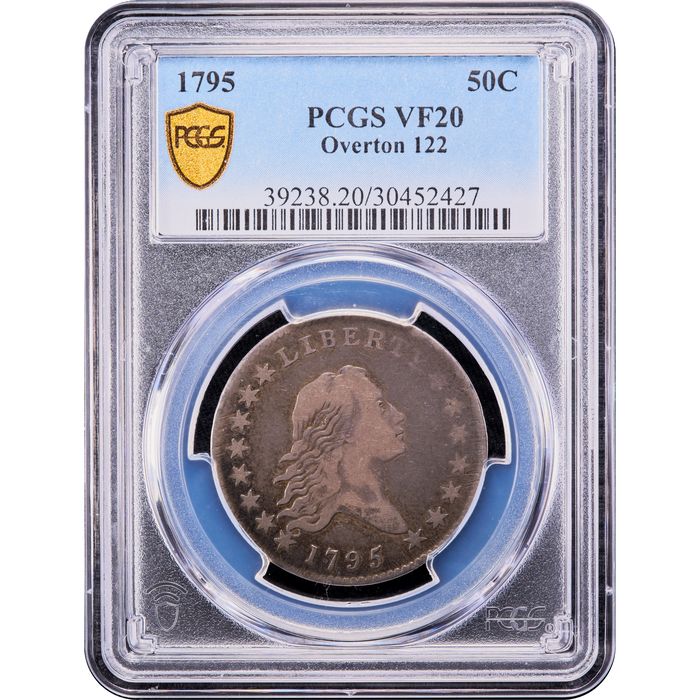 1795 Flowing Hair Half Dollar (50c) O-122 Obverse Image