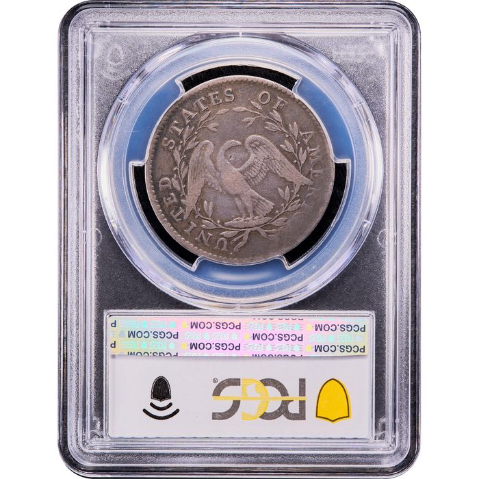 1795 Flowing Hair Half Dollar (50c) O-122 Reverse Image