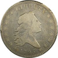 1795 Flowing Hair Half Dollar (50c) Photo 3