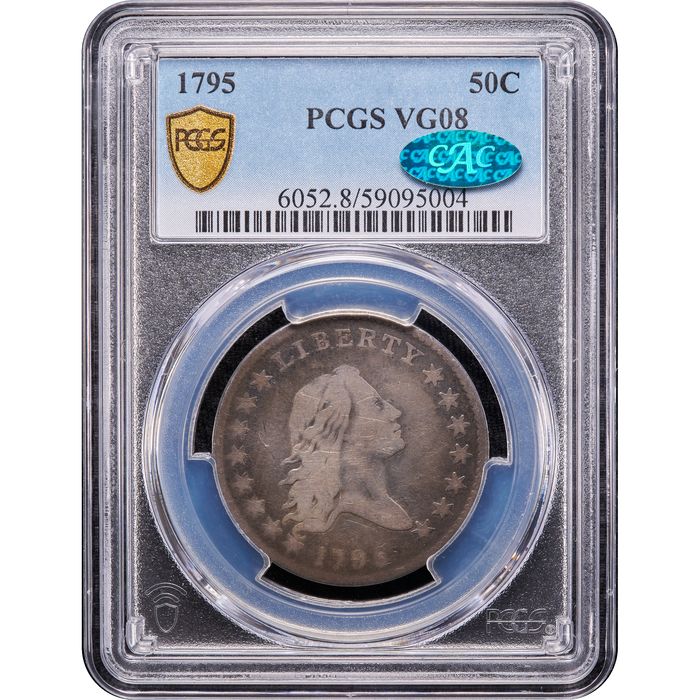 1795 Flowing Hair Half Dollar (50c) Obverse Image