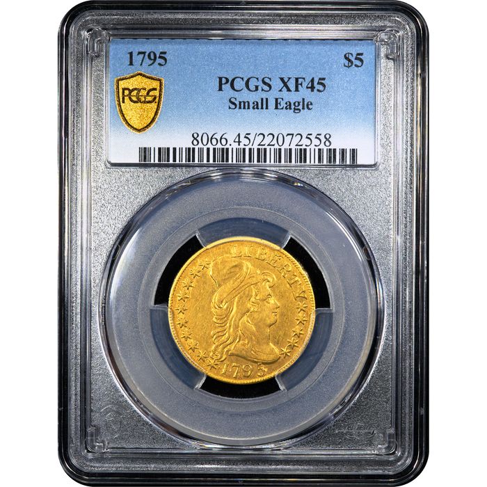 1795 Turban Gold Half Eagle ($5) Small Eagle Obverse Image