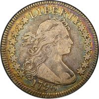 1796 Draped Bust Quarter (25c) Obverse Image
