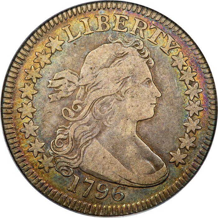 1796 Draped Bust Quarter (25c) Obverse Image