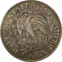 1797 Draped Bust Dollar ($1) 10x6 Stars Reverse Image