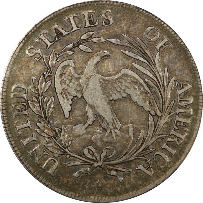1797 Draped Bust Dollar ($1) 10x6 Stars Reverse Image