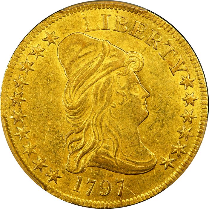1797 Draped Bust Gold Eagle ($10) Obverse Image