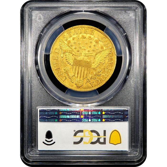 1797 Draped Bust Gold Eagle ($10) Reverse Slab Image