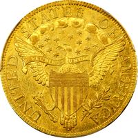 1797 Draped Bust Gold Eagle ($10) Reverse Image