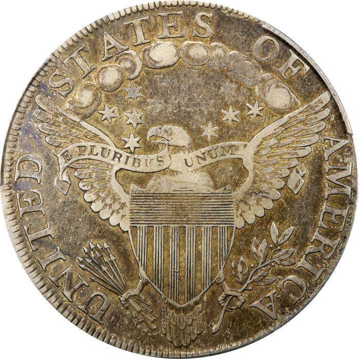 1798 Draped Bust Dollar ($1) BB-118  Reverse Image