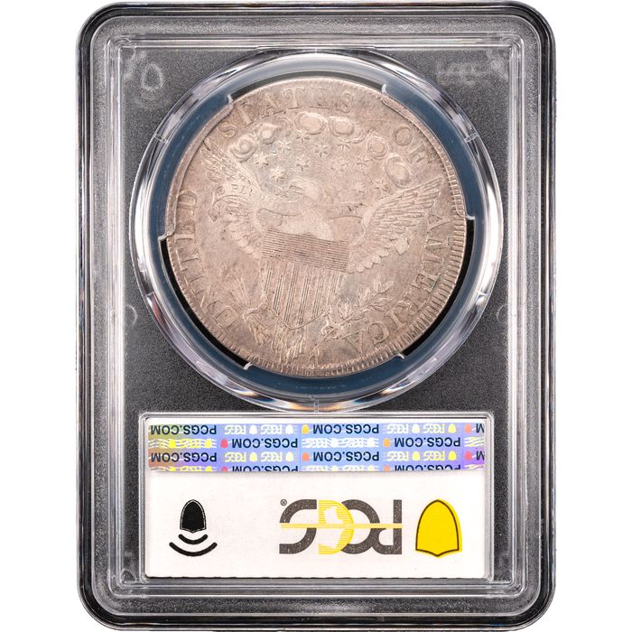 1798 Draped Bust Dollar ($1) BB-124 Reverse Slab Image