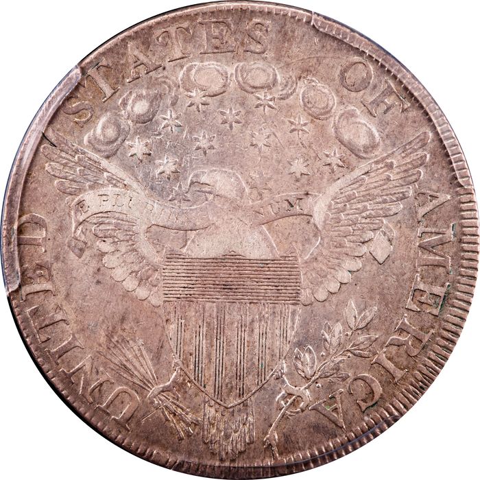 1798 Draped Bust Dollar ($1) BB-124 Reverse Image