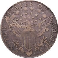 1798 Large Eagle Draped Bust Dollar ($1) Photo 4