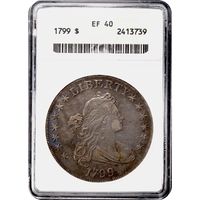 1799 Draped Bust Dollar ($1) Obverse Image