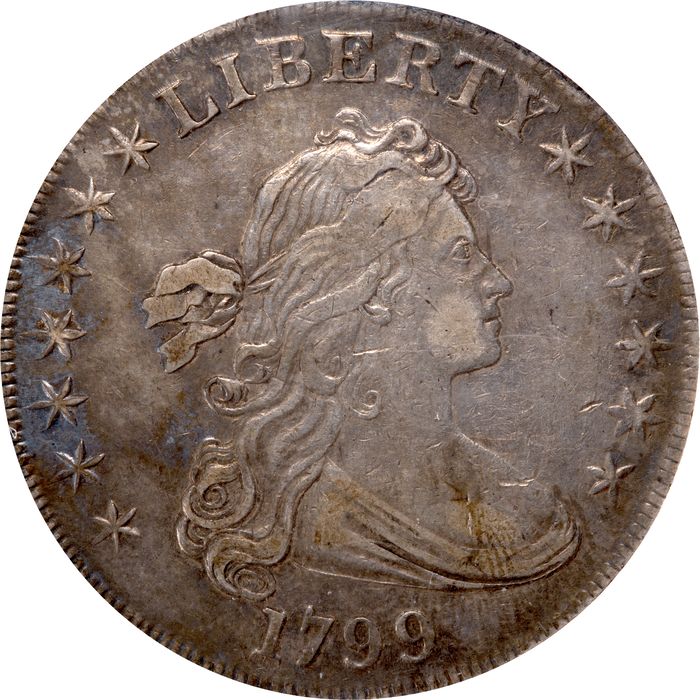 1799 Draped Bust Dollar ($1) Photo 3