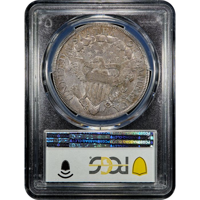 1799 Draped Bust Dollar ($1) BB-162 Reverse Slab Image