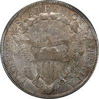 1799 Draped Bust Dollar ($1) BB-162 Reverse Image
