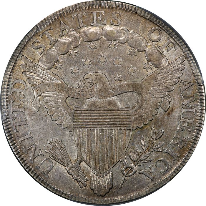 1799 Draped Bust Dollar ($1) BB-162 Reverse Image