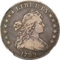 1799 Draped Bust Dollar ($1) Obverse Image