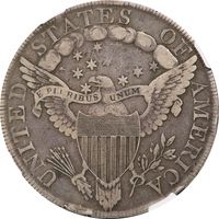 1799 Draped Bust Dollar ($1) Reverse Image