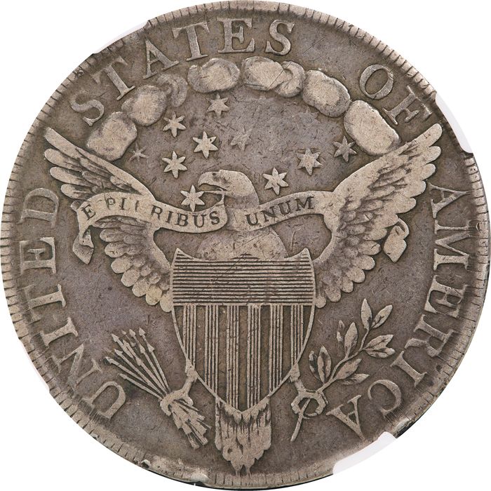 1799 Draped Bust Dollar ($1) Reverse Image