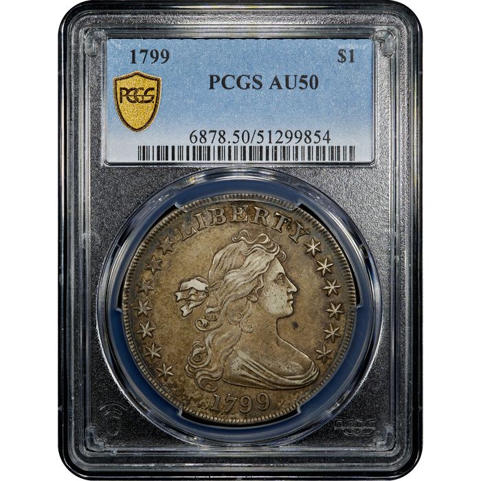 1799 Draped Bust Dollar ($1) Obverse Image