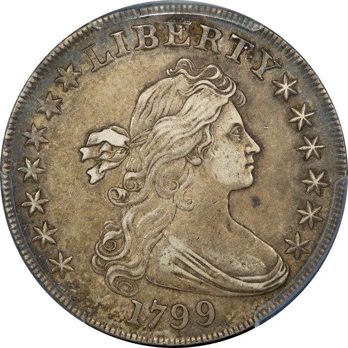1799 Draped Bust Dollar ($1) Photo 3