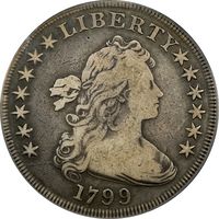 1799 Draped Bust Dollar ($1) Obverse Image
