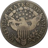 1799 Draped Bust Dollar ($1) Reverse Image